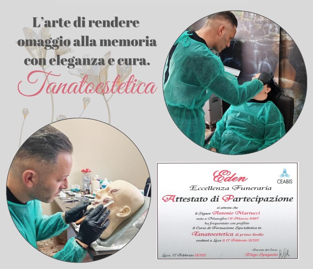Membro dello staff premuroso che conforta la famiglia